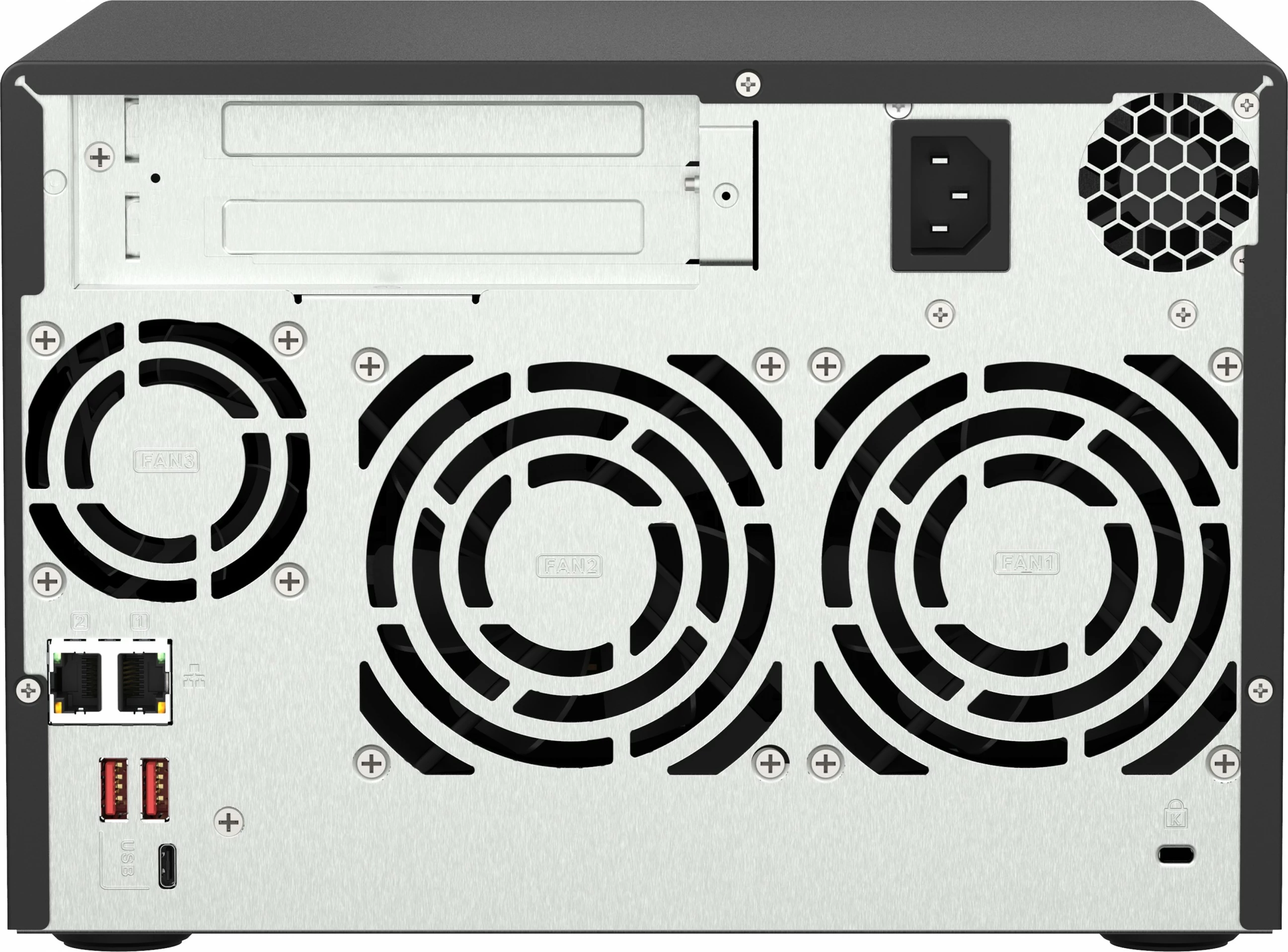 NAS QNAP TS-673A, stolp, AMD Ryzen V1500B, 8 GB, DDR4