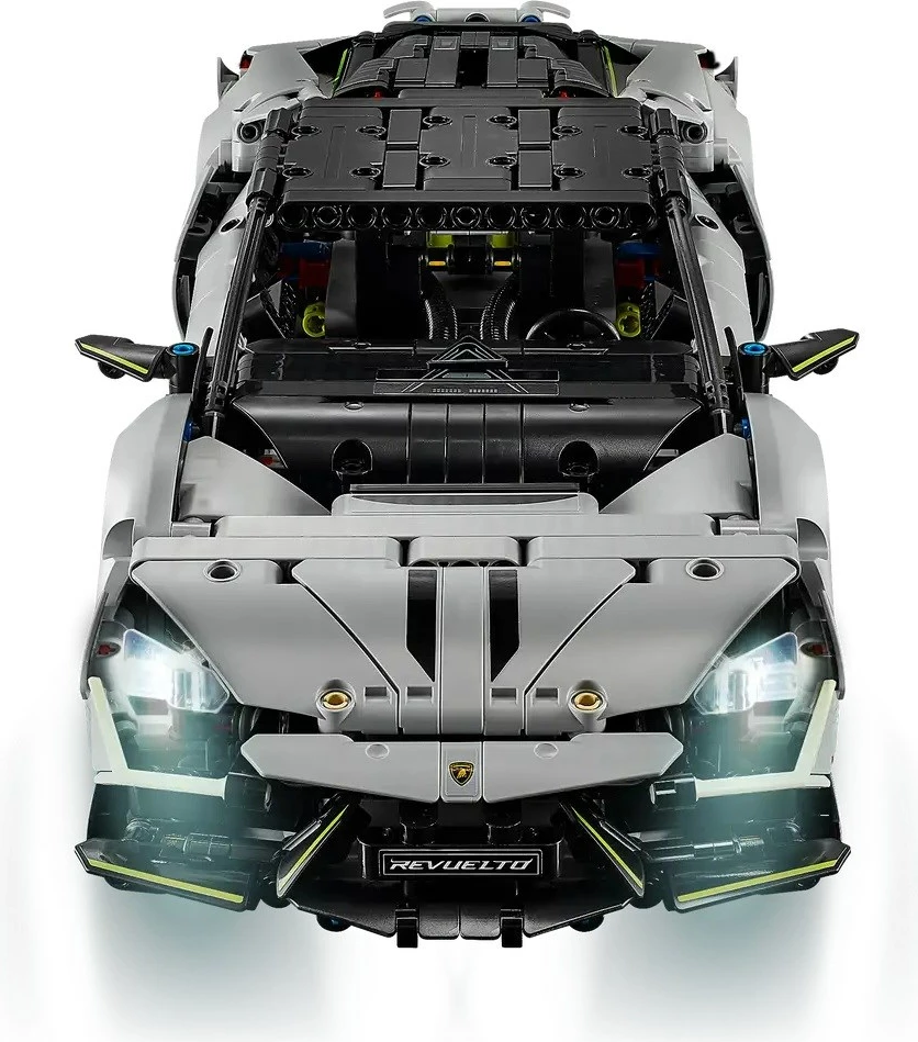 Model Lego Technic Lamborghini Revuelto 42214, 1135 kosov, siv