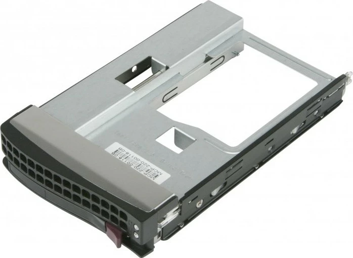 Nosilec za diske Supermicro MCP-220-247, 2,5/3,5", črn, kovinski