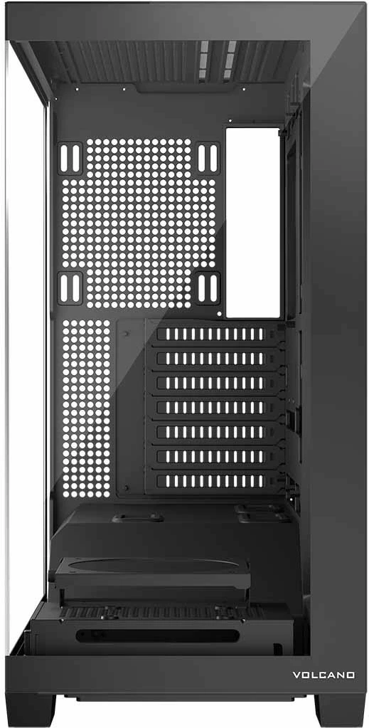 Računalniško ohišje MODECOM STELLAR NF ARGB 10, Midi Tower, ATX, kaljeno steklo, črn