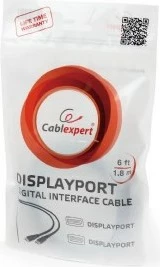 DisplayPort kabel Gembird CC-DP2-6, 1,8 m, črn