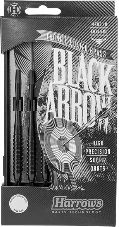 Mehke šilice Harrows, črne