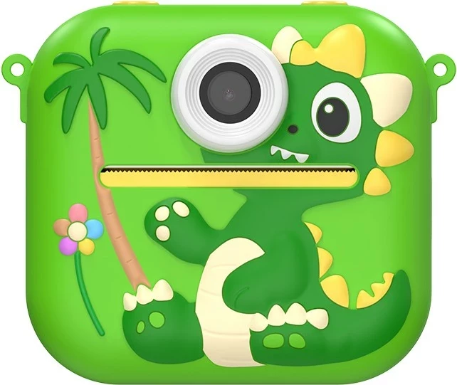 Fotoaparat, 48 MP, takojšnje tiskanje, 13 dodatkov, bel, Tracer DinoCam