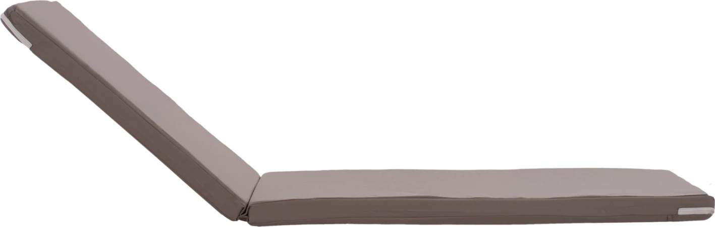 Blazina za ležalnik iz poliestra Chios siva FH11234.10P 196(117+1+78)x58x5cm