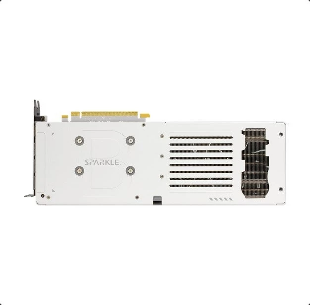Grafična kartica SPARKLE Intel Arc B580 TITAN OC, 12 GB GDDR6, bela