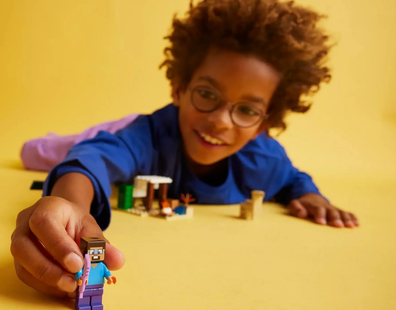 Set z naslovom Pustolovščina v puščavi Stevea LEGO Minecraft 21251