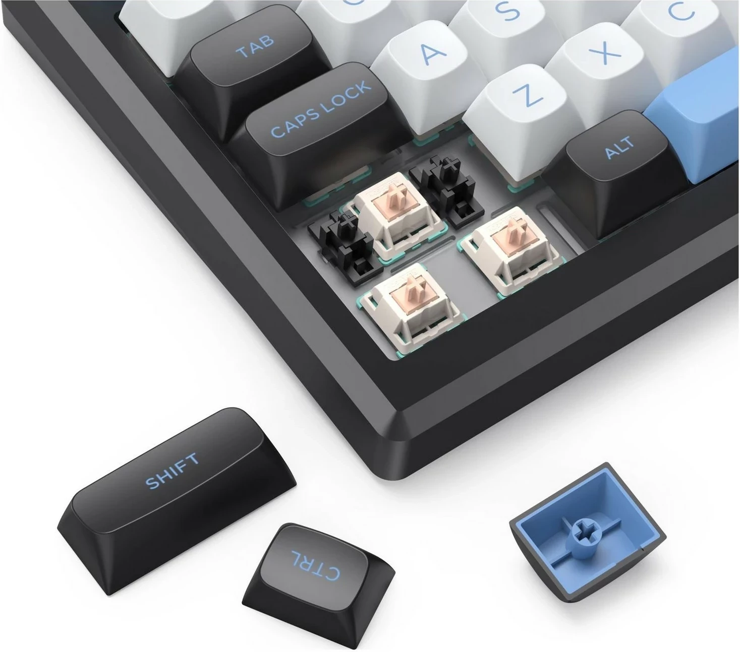 Mehanska tipkovnica Redragon Uranus Pro K732WLB-RGB-PRO 82, RGB, brezžična/prek kabla, črna