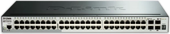 Upravljan stikalnik D-Link DGS-1510-52X, 48 Gigabit vrat, 4 × 10G SFP+, Rack 1U