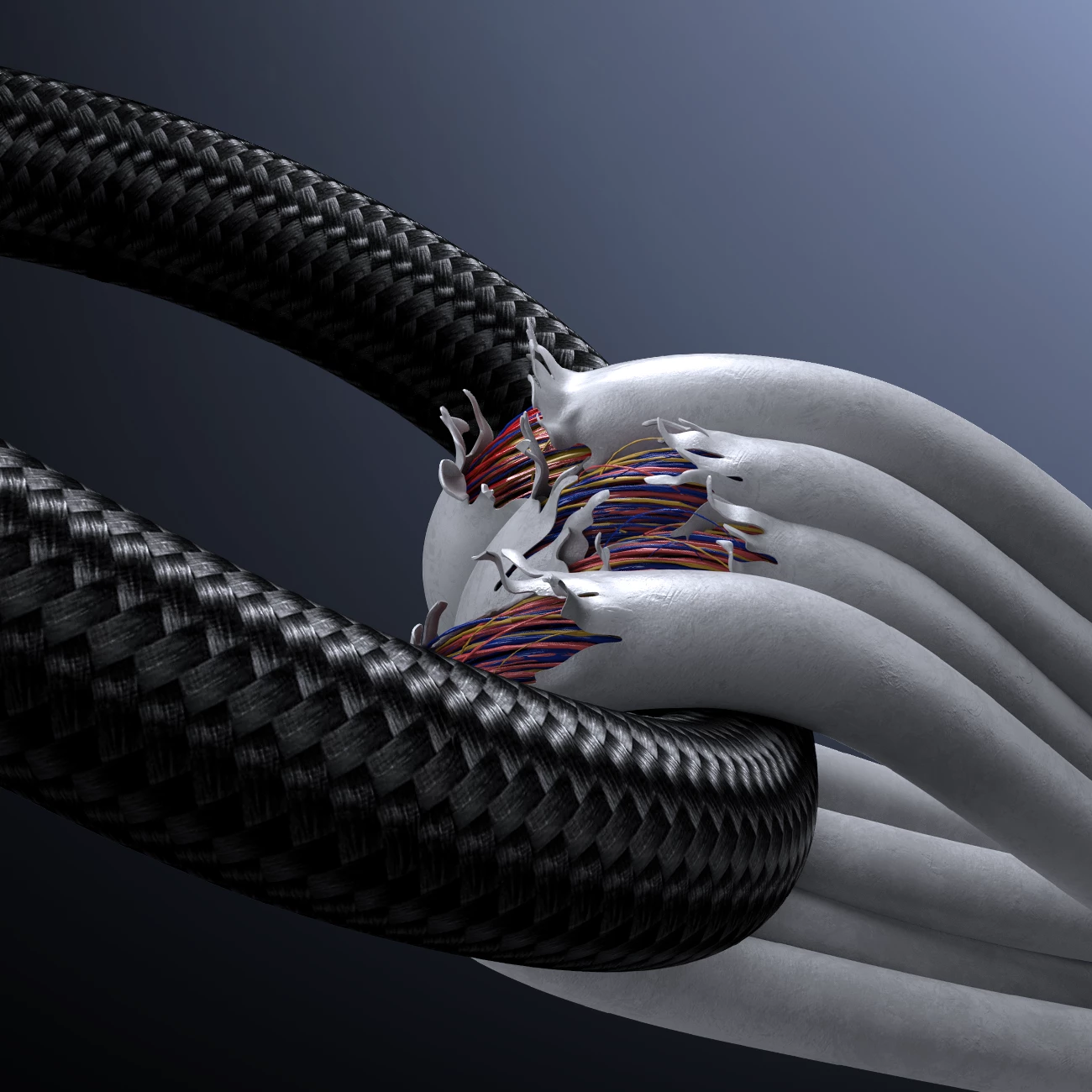 Prikazovalna kabl Joyroom S-A16 Pro Prism Series USB-A v USB-C, 1,2 m, 66W, črn