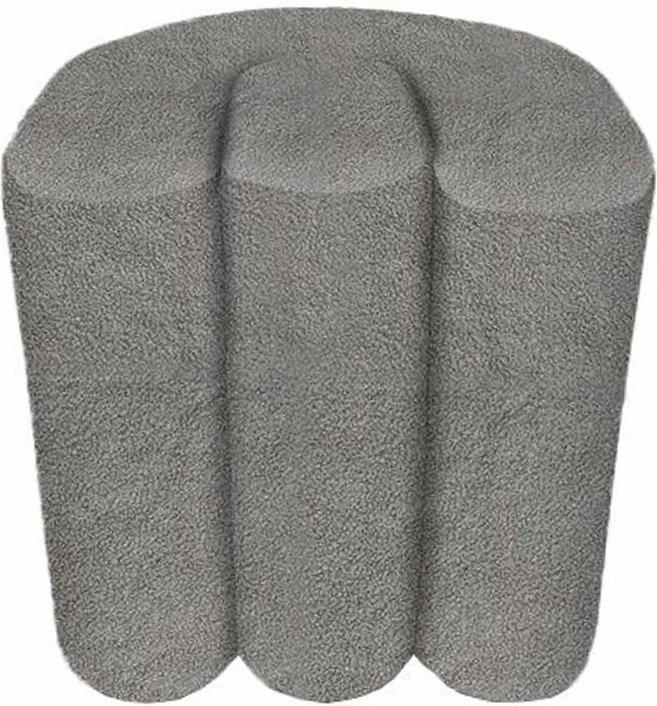 Barski stol Clip, svetlo siva, 40.5x40.5x42 cm