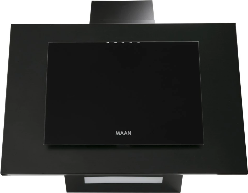 Aspirator z montažo na steno MAAN Vertical P 2 50, 310 m3/h, črn