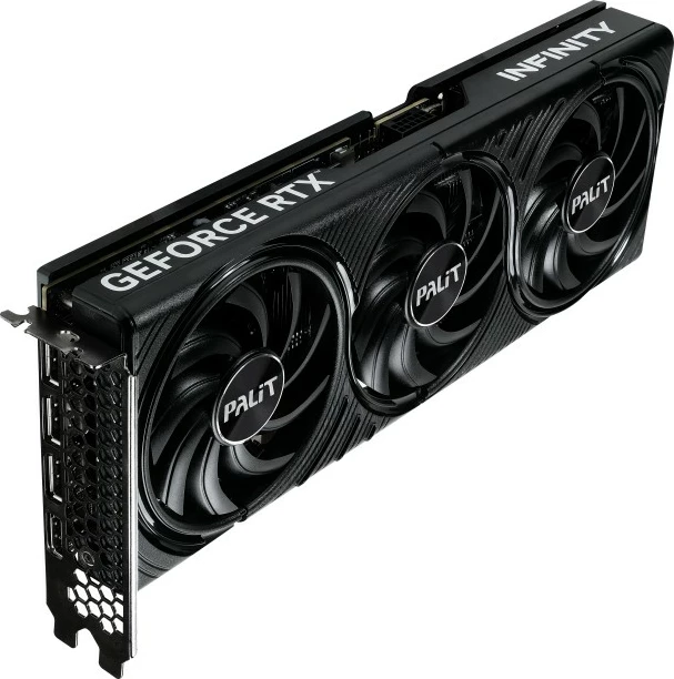 Grafična kartica Palit GeForce RTX 5070 Infinity 3 OC, 12 GB GDDR7, PCI Express 5.0, črna