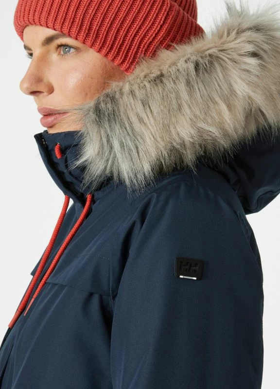 Parka za ženske Helly Hansen, temno modra