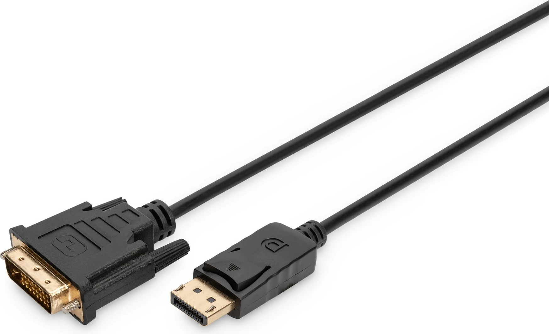 Adapter kabel DisplayPort na DVI-D Digitus, 2 m, črn