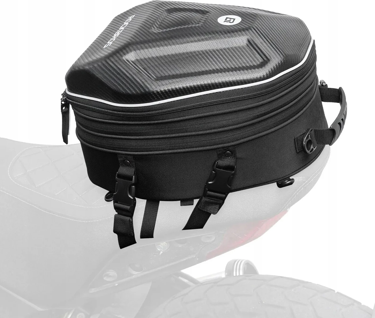 Čelada in dodatki — Torba za motor Rockbros 30140026001, 20–35 L, črna