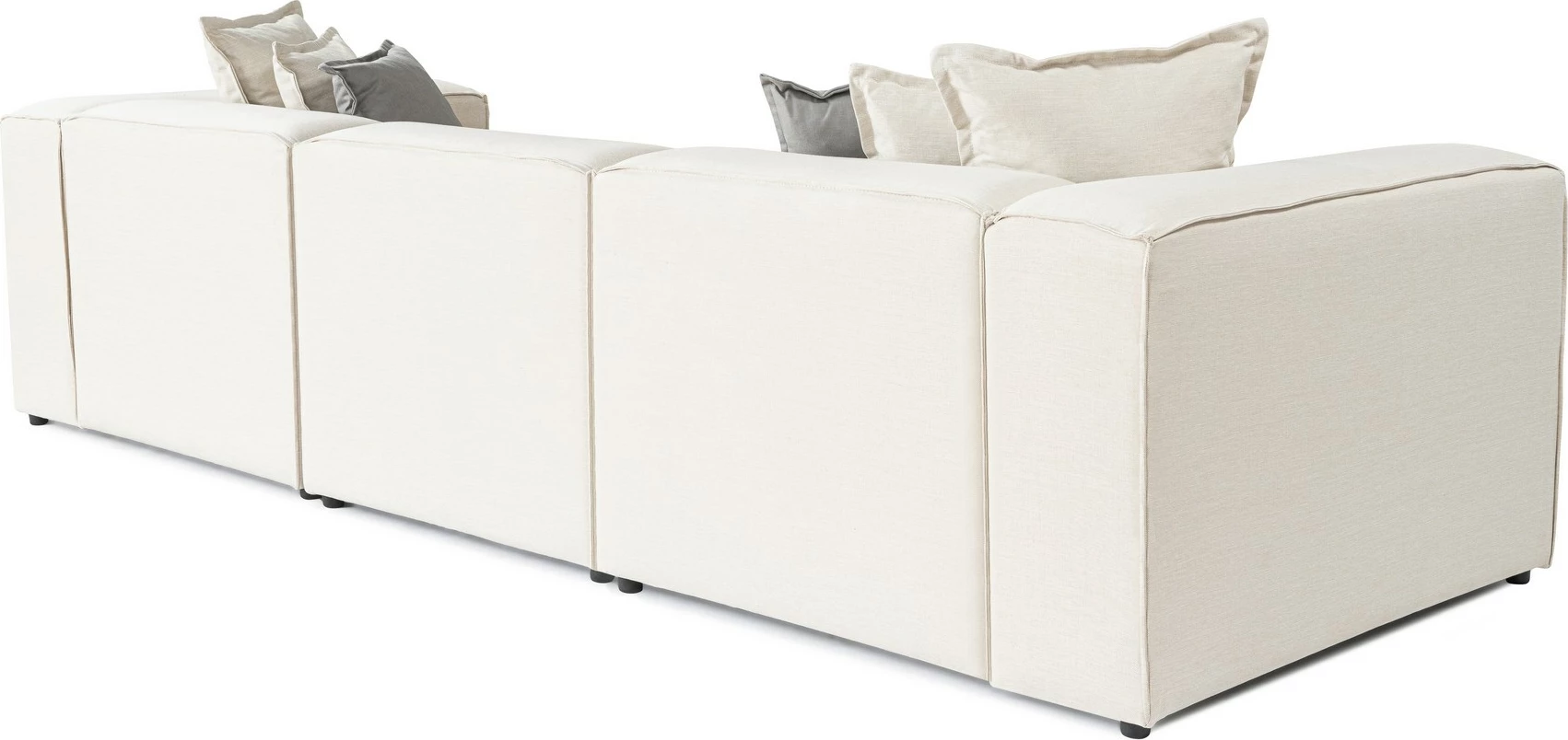 Kotna sedežna garnitura Frida 4, ecru, Atelier del Sofa