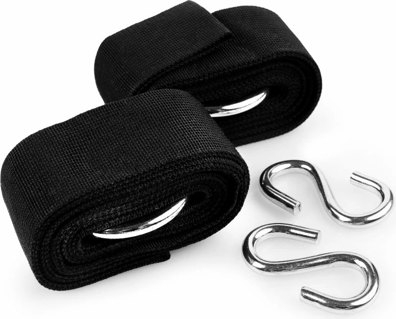 Ropni trakovi Spokey, črni