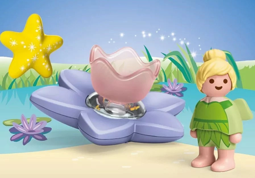 Set vodnih igrač Tinker Bell, Playmobil Disney Junior 71772, plastika, za otroke 1–4 let, večbarven