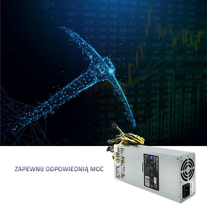 Napajalnik za računalnik 1600 W Qoltec 50177, 80 PLUS Gold, srebrn