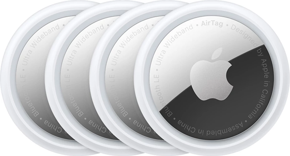 Sledilnik Apple AirTag, 4 kosi