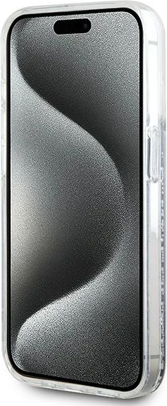 Ovitek za telefon z tekočimi bleščicami in motivom mačke Choupette, MagSafe, za iPhone 13 Pro Max, Karl Lagerfeld, prozoren