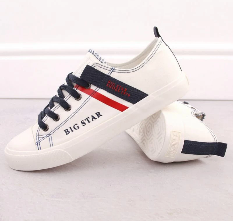 Superge za moške Big Star, bele