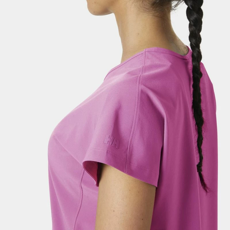 Poletna majica za ženske Helly Hansen, rožnata