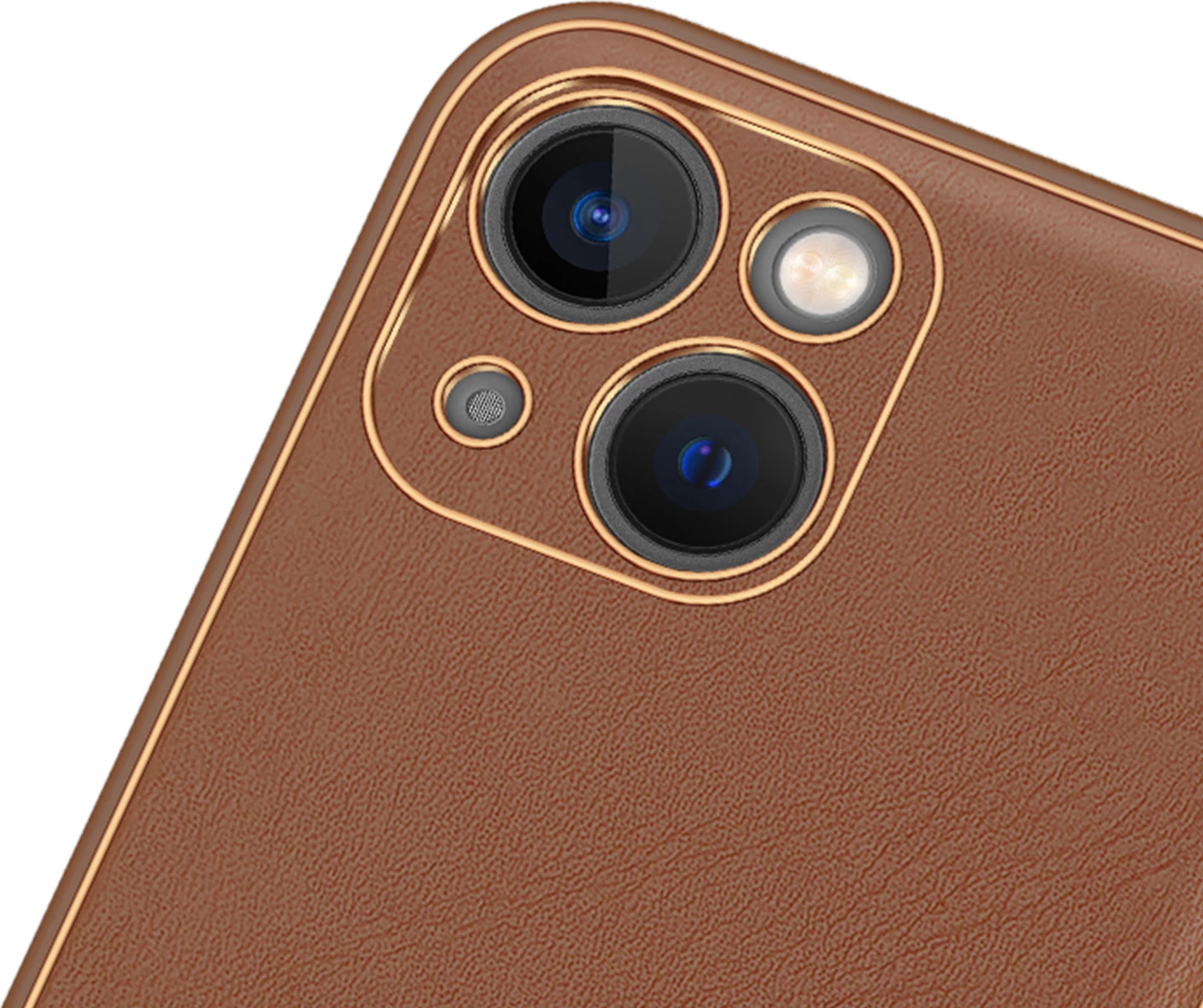 Ovitek za iPhone 14 Plus, Dux Ducis Yolo, rjav