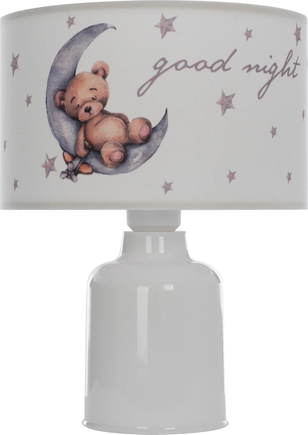 Namizna svetilka za otroško sobo iz blaga 'kapica' Φ24x32