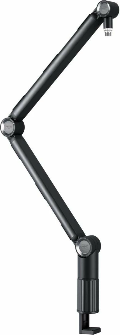 Mikrofonski ročaj Ngale, Cherry XTRFY, namestitev na mizo, alumin, črn