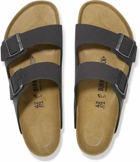 Natikači Birkenstock za moške, sivi