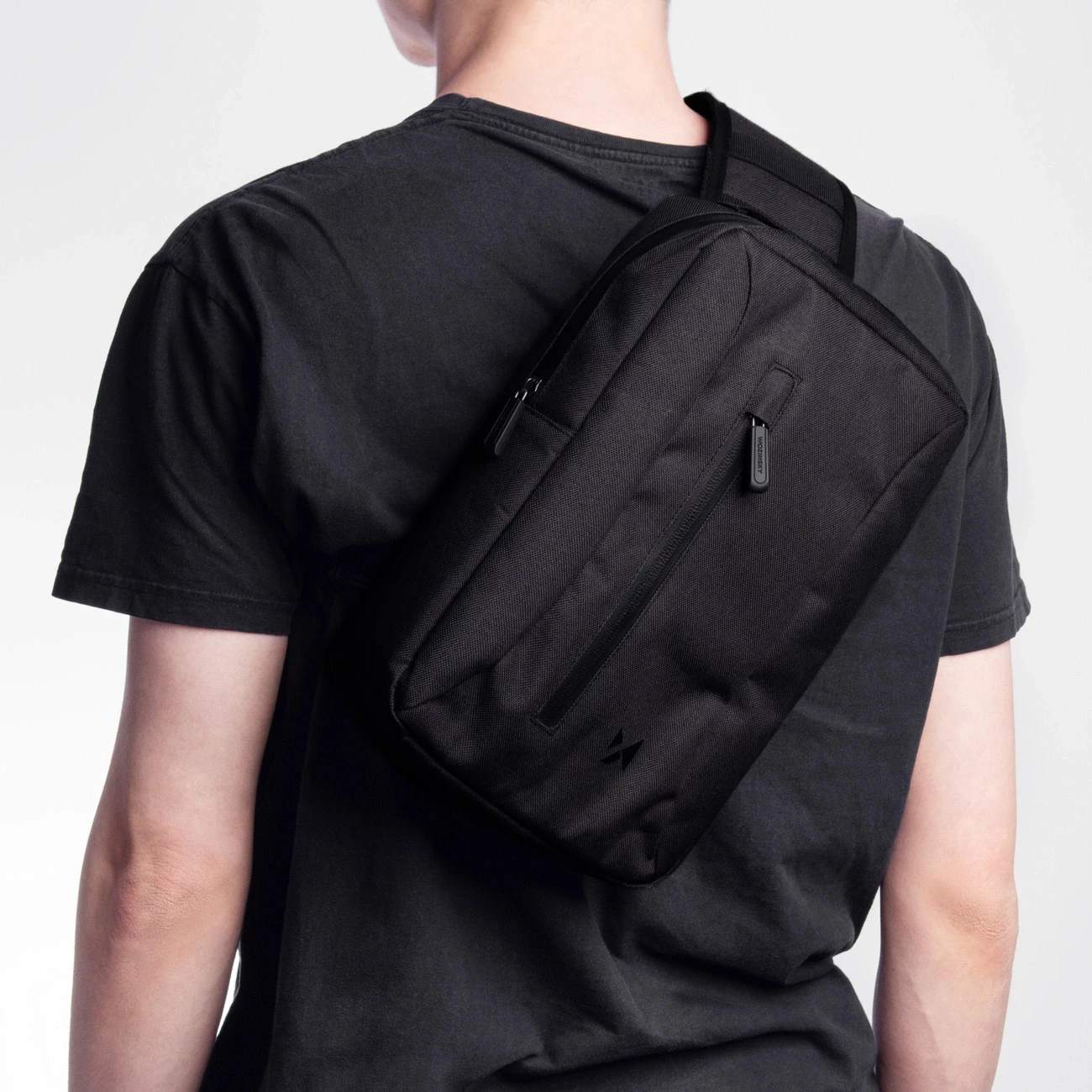 Torba za kolo za krmilo Wozinsky WSB6GR, siva