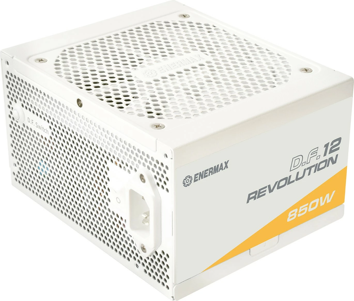 Napajalnik 850 W, 80 PLUS Gold, ATX 3.1, bel — Enermax Revolution D.F.12 ETV850G-W