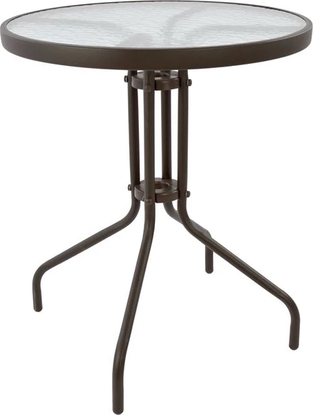 Kovinska miza Lima rjava '60x70cm FH5079.02