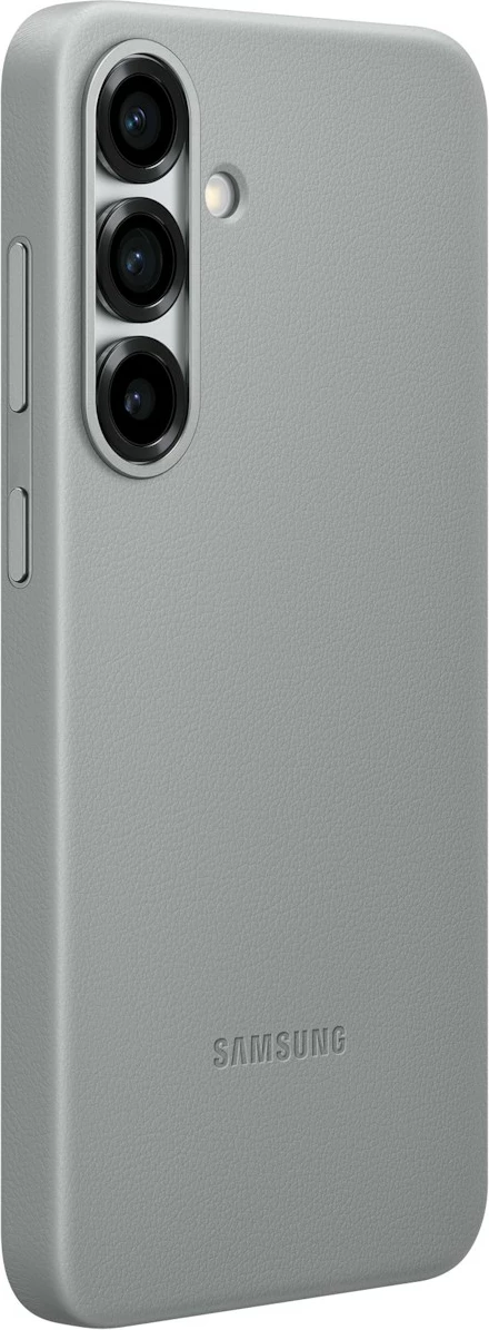 Ovitek za Samsung Galaxy S25+, 17 cm (6.7"), sintetično usnje, siv