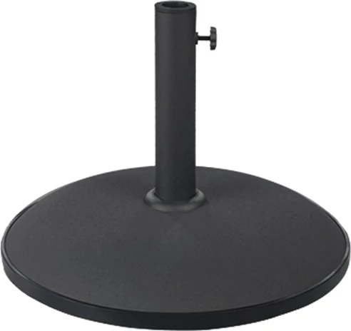 Baza za senčnik iz cementa, 25 kg, fi 50 cm, Elfie, siva