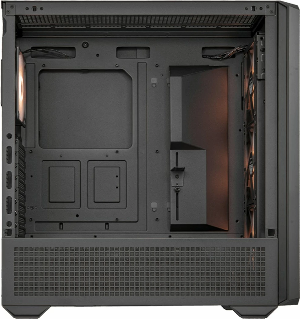 Računalniško ohišje midi tower Cougar MX600 ARGB, črno