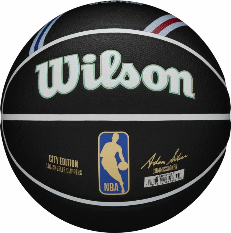 Basketball Wilson Los Angeles Clippers, črn