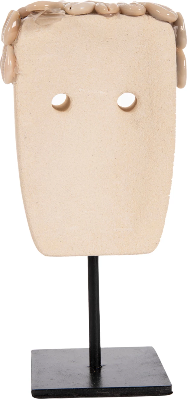 Namizna dekoracija obraz FH4313 iz kamna Paras na črnem kovinskem stojalu 9x6x19H cm