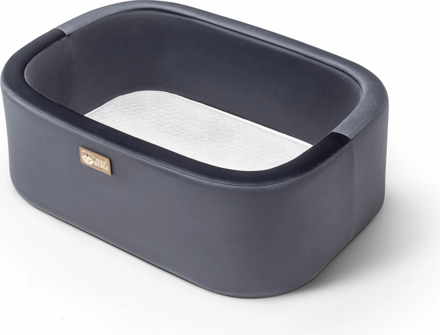 Zibelka Skye Decor, črna, oreh