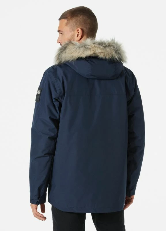 Parka plašč za moške Helly Hansen, temno moder