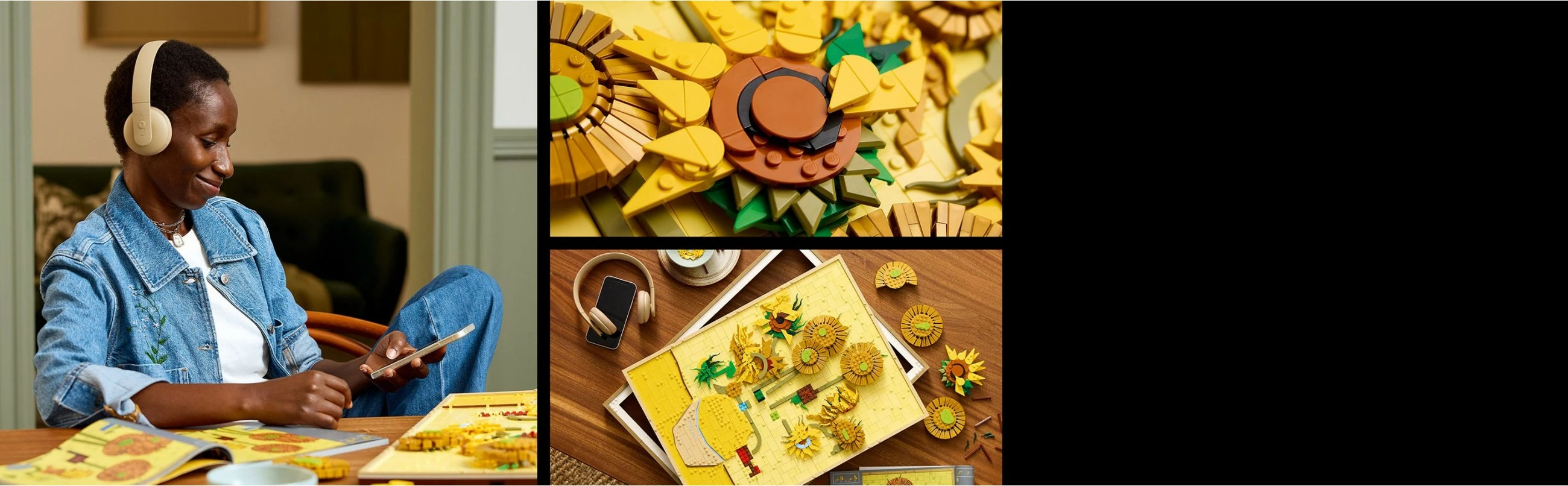 Sestavljanka umetniško delo 31215 Vincent van Gogh Sončnice, večbarvna