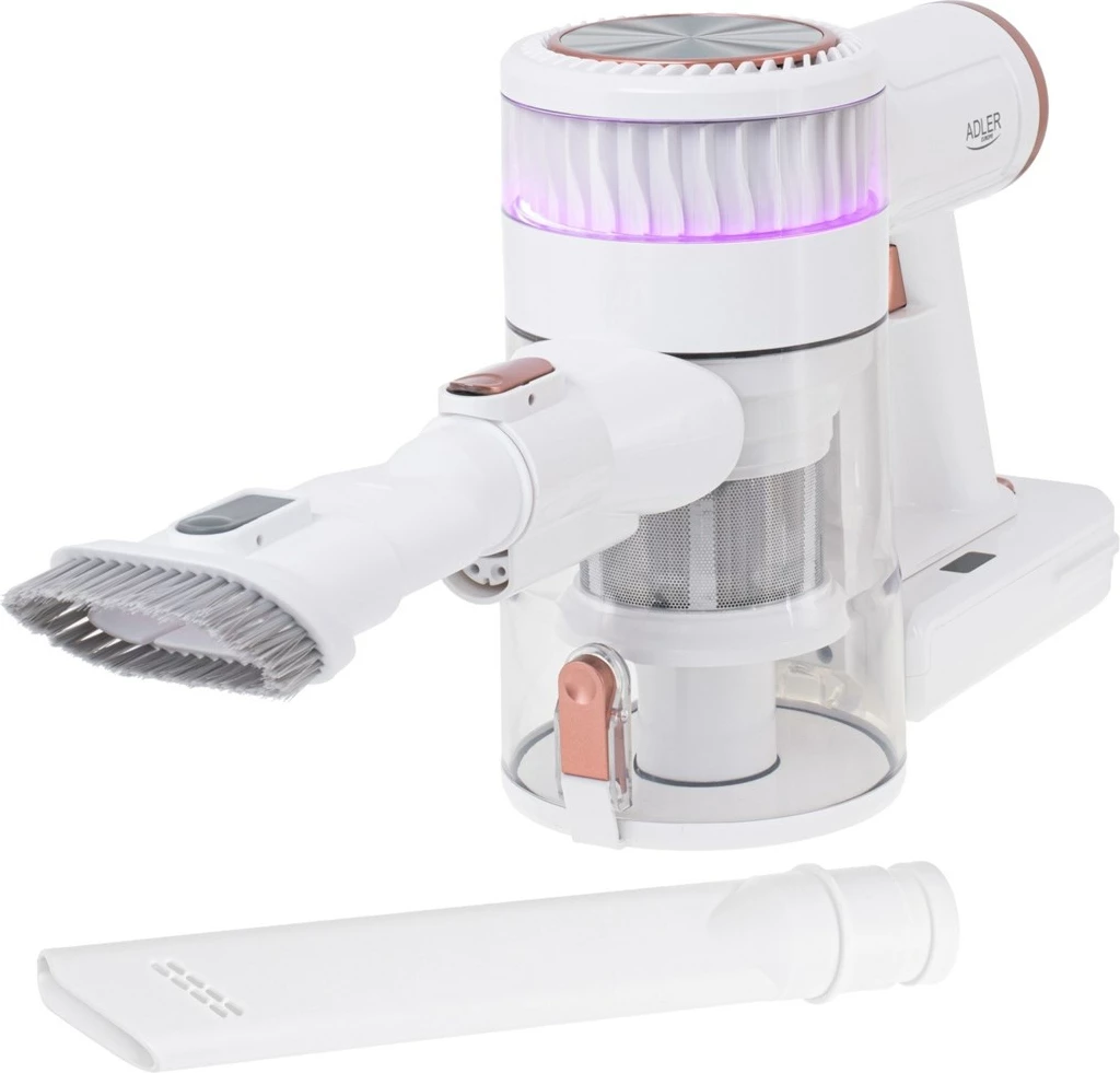 Brezžični sesalnik, 0,4 L, 2200 mAh, bel Adler AD 7079