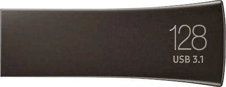 USB 128GB BAR Plus, USB 3.1, titan siva - Samsung