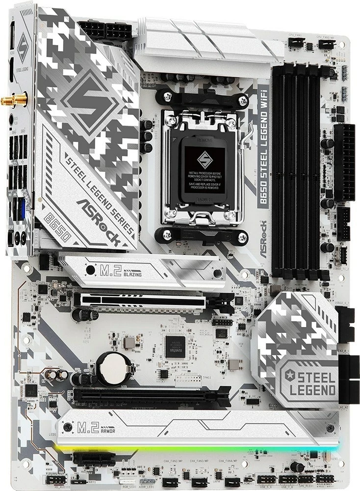 Plošča za matično ploščo ASRock B650 STEEL LEGEND WIFI