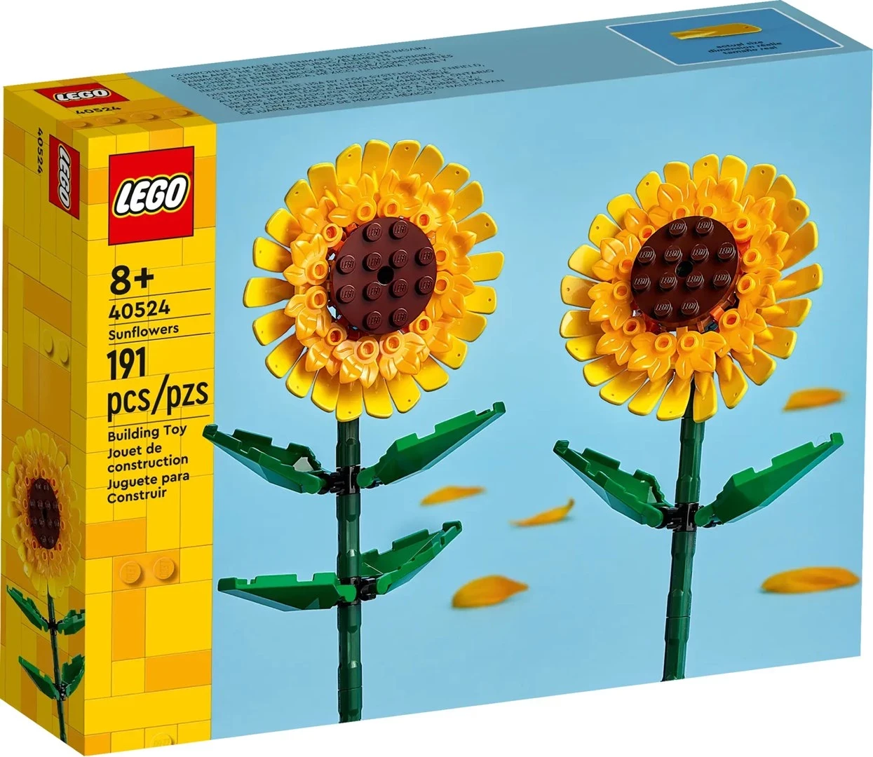 Dekorativni komplet cvetov sončnice, Lego 40524