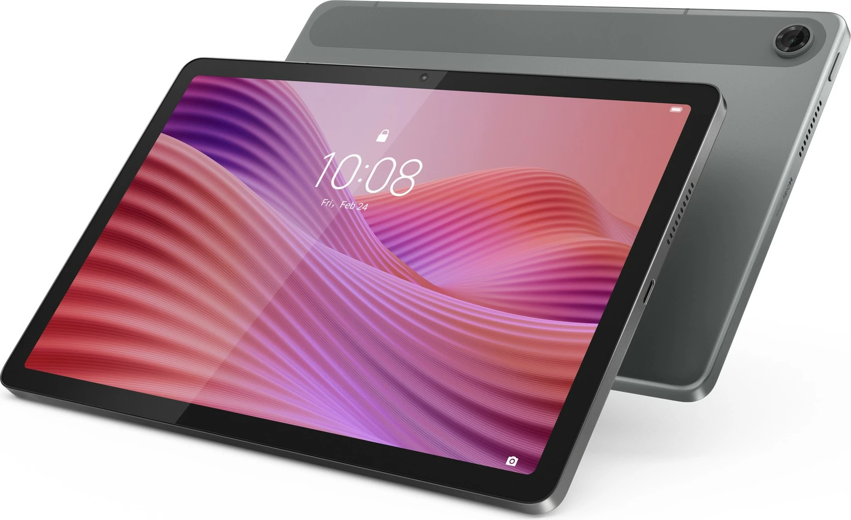 Tablet z 64 GB s ovitkom, črn — Lenovo