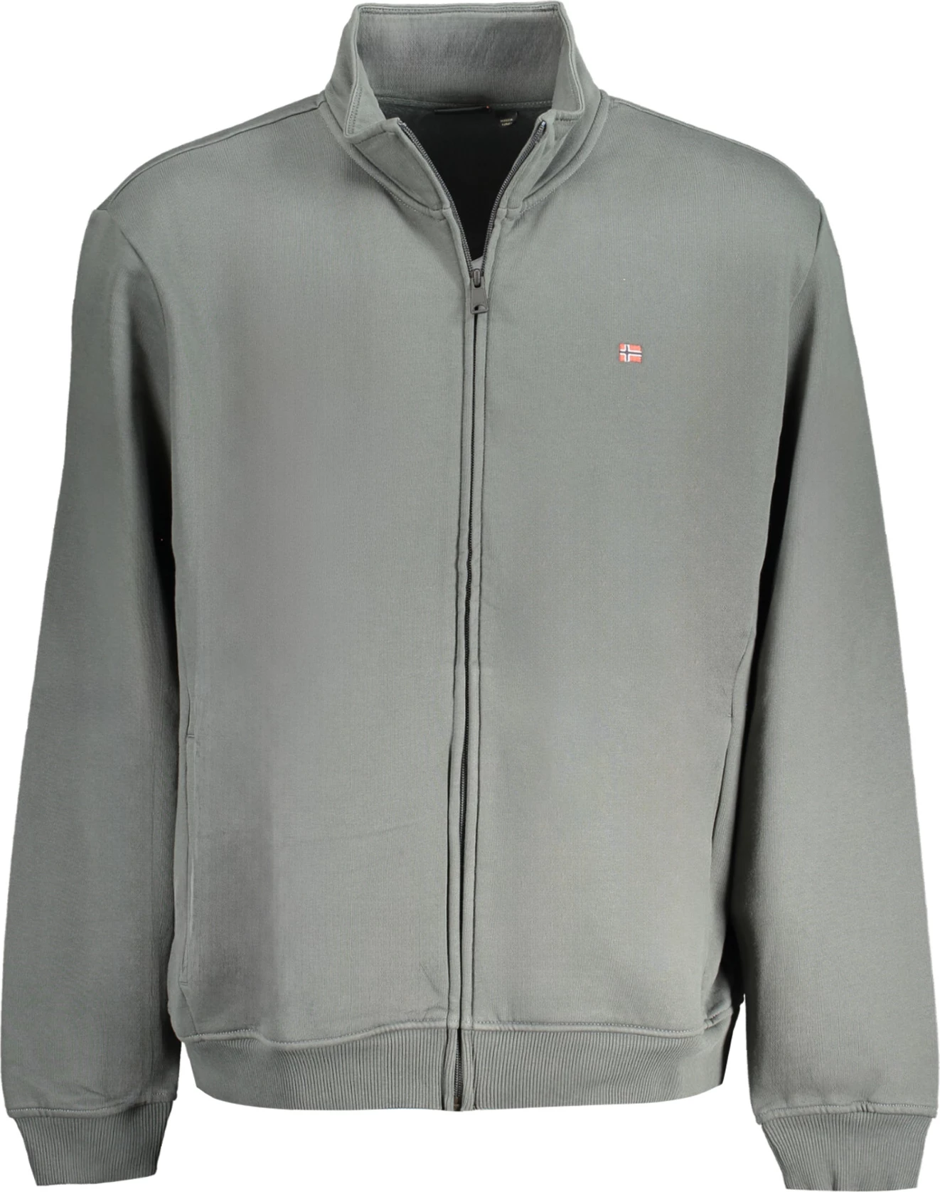 Pulover z zadrgo, moški NAPAPIJRI, zelen