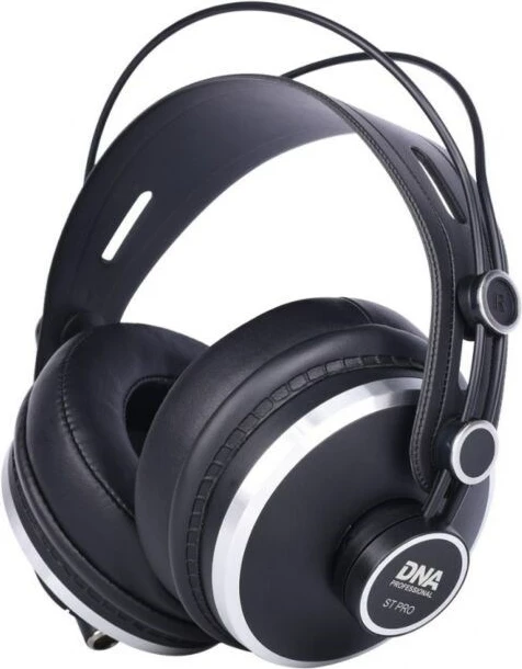Zaprte studijske slušalke DNA PROFESSIONAL ST Pro, z žico, srebrne
