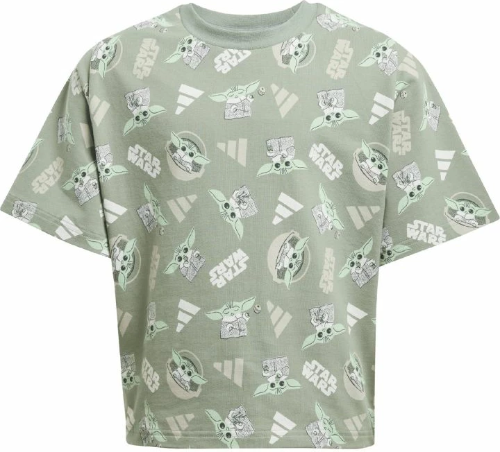 Majica za otroke, adidas, zelena